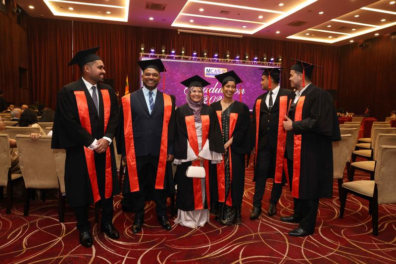 MCAS graduation ceremony